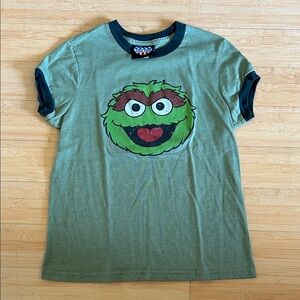Vintage Junk Food Clothing Green Character Tee